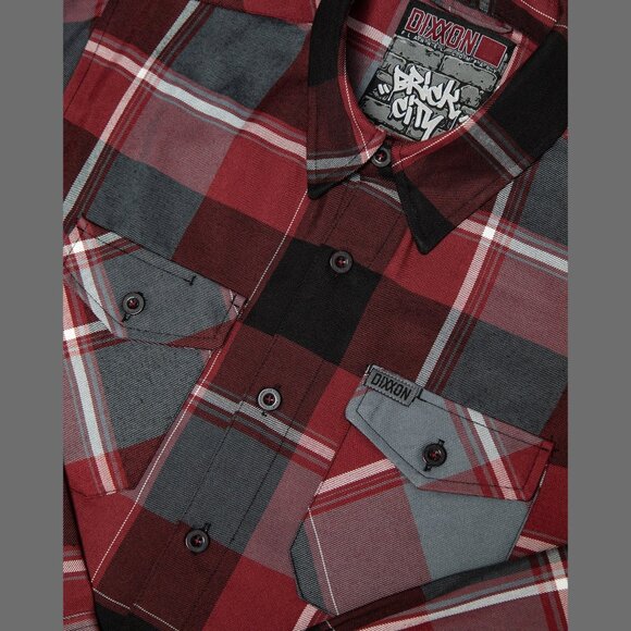 DIXXON FLANNEL - BRICK CITY Flannel Shirt - Men's XL - Picture 4 of 11